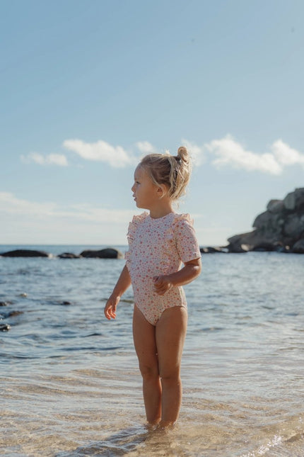 Badpak met korte mouwen Dreamy Flowerfield koop je bij Babywinkel