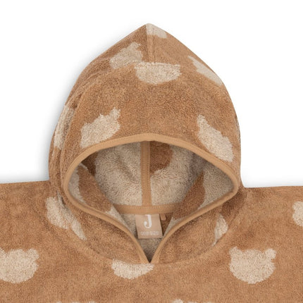Badponcho Badstof - Jacquard Biscuit koop je bij Babywinkel