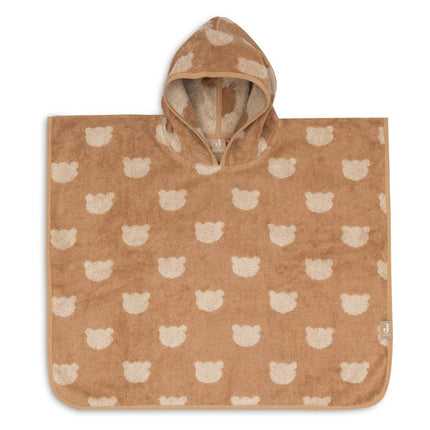 Badponcho Badstof - Jacquard Biscuit koop je bij Babywinkel