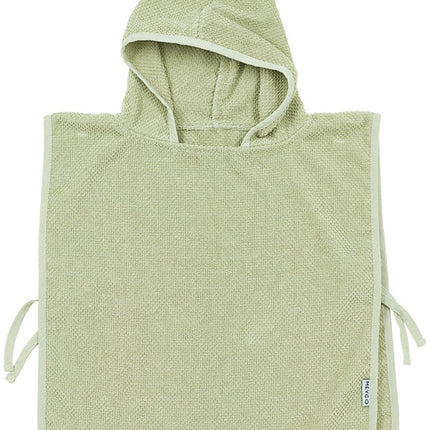Badponcho Popcorn - soft olive - 1 - 3 jaar - Babywinkel - 4054703220537