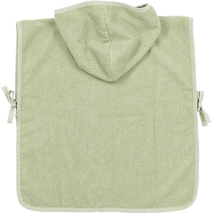 Badponcho Popcorn - soft olive - 1 - 3 jaar - Babywinkel - 4054703220537