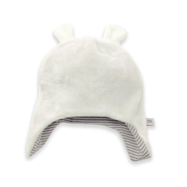 Bamboom Babymutsje Beanie Velvet Medium Offwhite - Bamboom - Babywinkel - 8054701478585