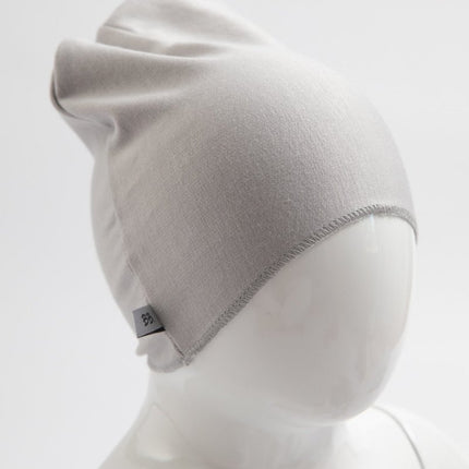 Bamboom Babymutsje Cappellino Grijs/Ivoor 0 - M - Bamboom - Babywinkel - 8053306052473
