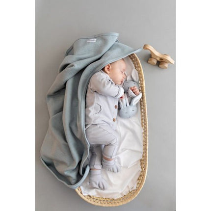 Bamboom Knuffel Met Clip Licht Blauw koop je bij Babywinkel