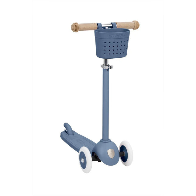Banwood Kinderstep Eco Deep Sea met Mandje koop je bij Babywinkel