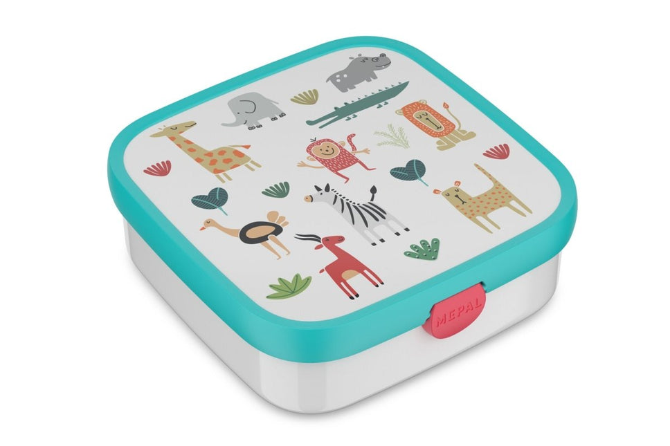 Bento lunchbox Campus groot - Animal Friends - Babywinkel - 8720294056300