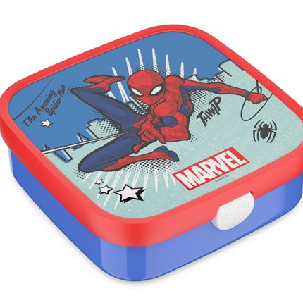 Bento lunchbox Campus groot - Spiderman - Babywinkel - 8720294047209