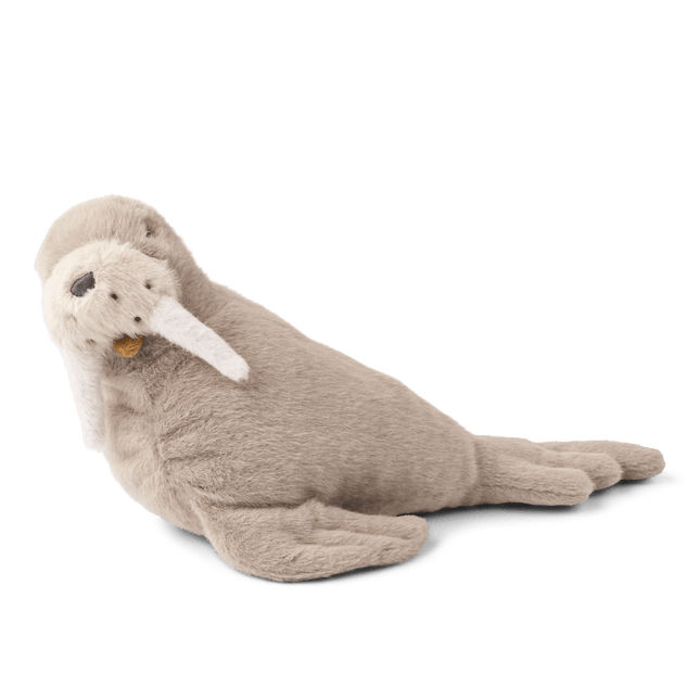 Liewood Knuffel Berto Walrus Teddy Stone Beige koop je bij Babywinkel