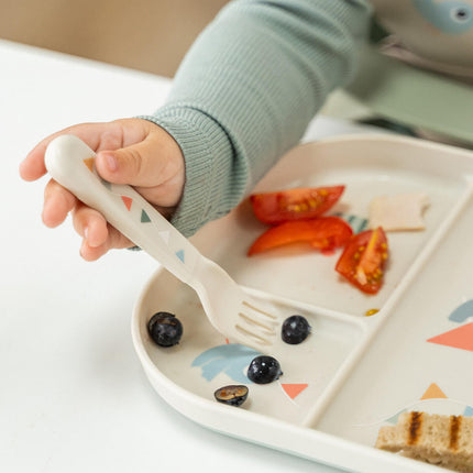 Bestekset voor kinderen Celebration Sand koop je bij Babywinkel