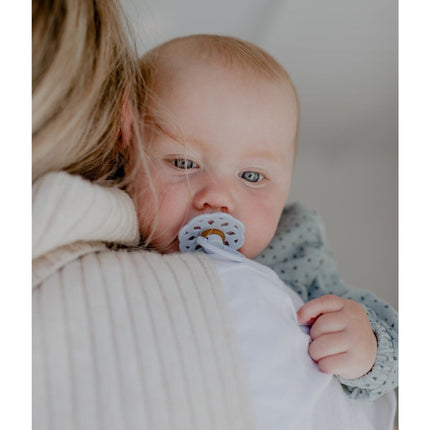 BIBS Speen Maat 1 Latex Boheme Dusty Blue - BIBS - Babywinkel - 5713795237258
