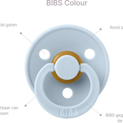 BIBS Speen Maat 1 Peach - BIBS - Babywinkel - 5713795210411