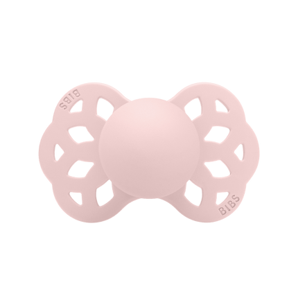 BIBS Speen Maat 1 Silicone Anatomical Blossom/Dusky Lilac 2st - BIBS - Babywinkel - 5713795243716