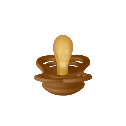 BIBS Speen Maat 2 Latex Supreme Caramel - BIBS - Babywinkel - 5713795228782