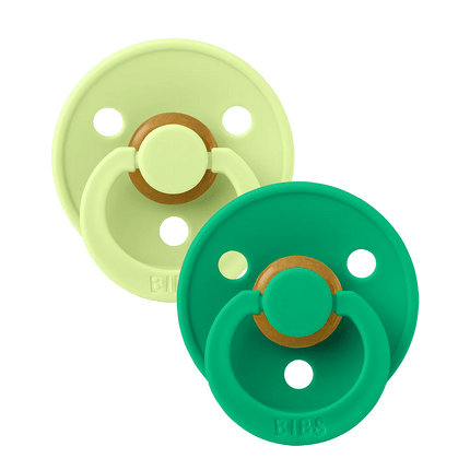 BIBS Spenen Maat 1 Colour Latex Matcha/Cactus 2st koop je bij Babywinkel