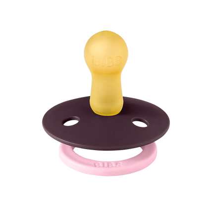 <tc>BIBS</tc> Smoczek do smoczka Studio Fusion 2 pack Dusky lilac/Plum Rozmiar smoczka 1