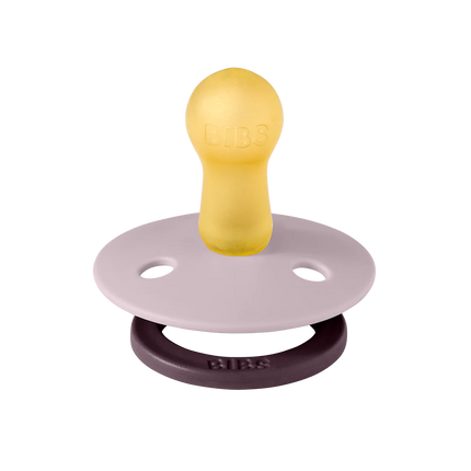 <tc>BIBS</tc> Smoczek do smoczka Studio Fusion 2 pack Dusky lilac/Plum Rozmiar smoczka 1