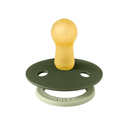 <tc>BIBS</tc> Smoczek do smoczka Studio Fusion 2 opakowania Sage/Hunter green Rozmiar 2