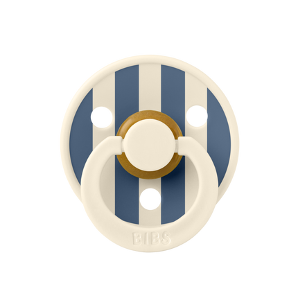 BIBS Studio Colour Pin Anatomical Ivory Steel Blue Mix - Babywinkel - 5713795263721