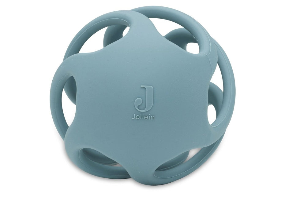 Bijtring bal Siliconen Ø 9,5cm - Sea Green - Babywinkel - 8717329393721