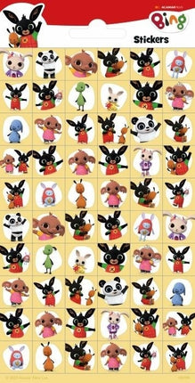 Bing Stickers Geel - Babywinkel - 8718819314196