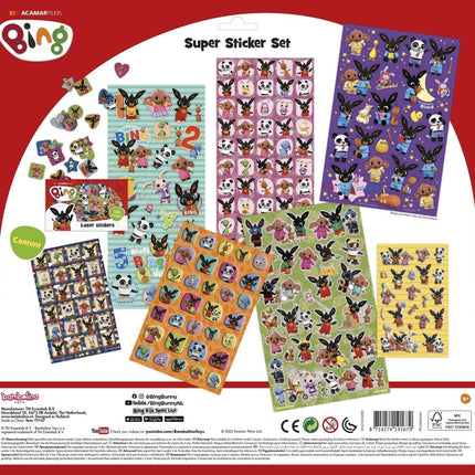 Bing Stickerset Groot - Babywinkel - 8714274191679