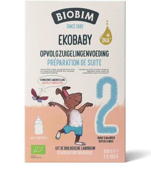 Biobim Melkpoeder Ekobaby 2 6+ Maanden koop je bij Babywinkel