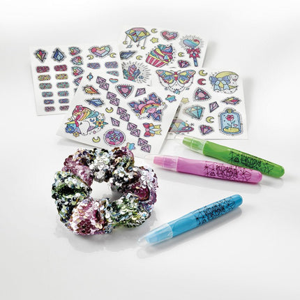 Bling Bling Tattoo, Nagel En Haar Set - Babywinkel - 8714274062016