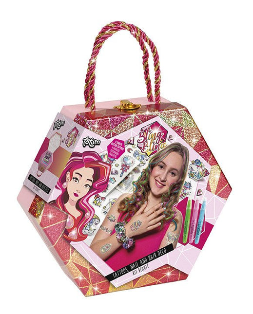 Bling Bling Tattoo, Nagel En Haar Set - Babywinkel - 8714274062016