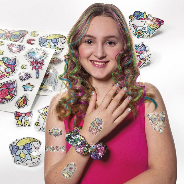 Bling Bling Tattoo, Nagel En Haar Set - Babywinkel - 8714274062016