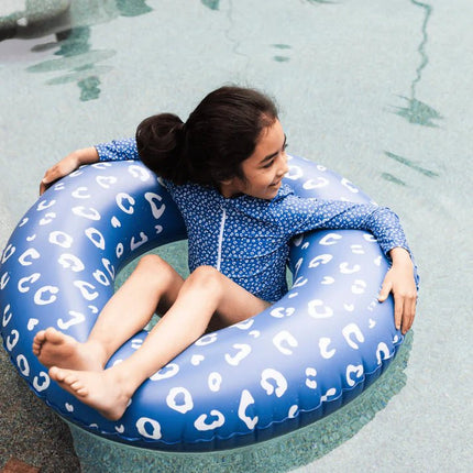 Blue Leopard Zwemband koop je bij Babywinkel