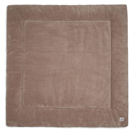 Boxkleed 100x100cm Cloudy Rib - Milky Coffee - Babywinkel - 8717329399624