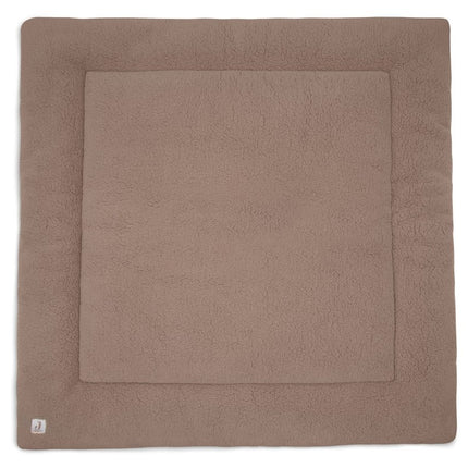 Boxkleed 100x100cm Cloudy Rib - Milky Coffee - Babywinkel - 8717329399624