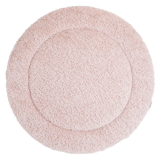 Boxkleed Snow oud roze - Ø90 cm - Babywinkel - 8721052104608