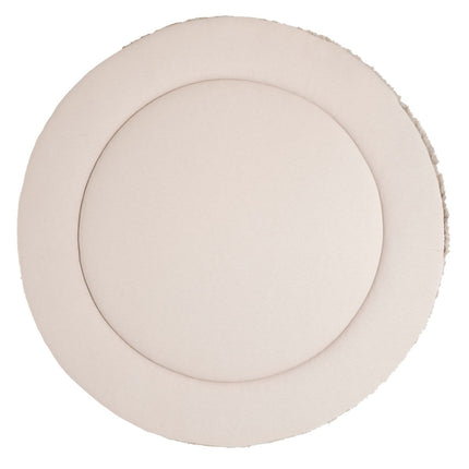 Boxkleed Snow taupe - Ø90 cm - Babywinkel - 8721052104622
