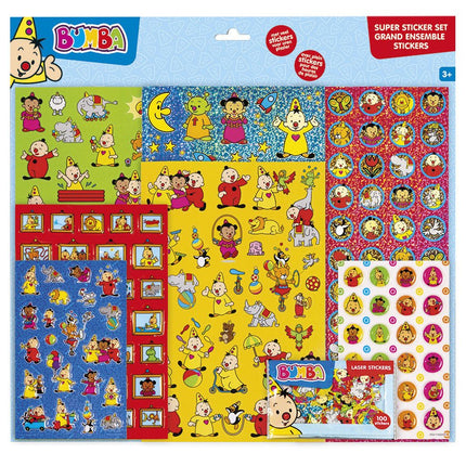 Bumba Stickerset 12 delig - Babywinkel - 8714274191365