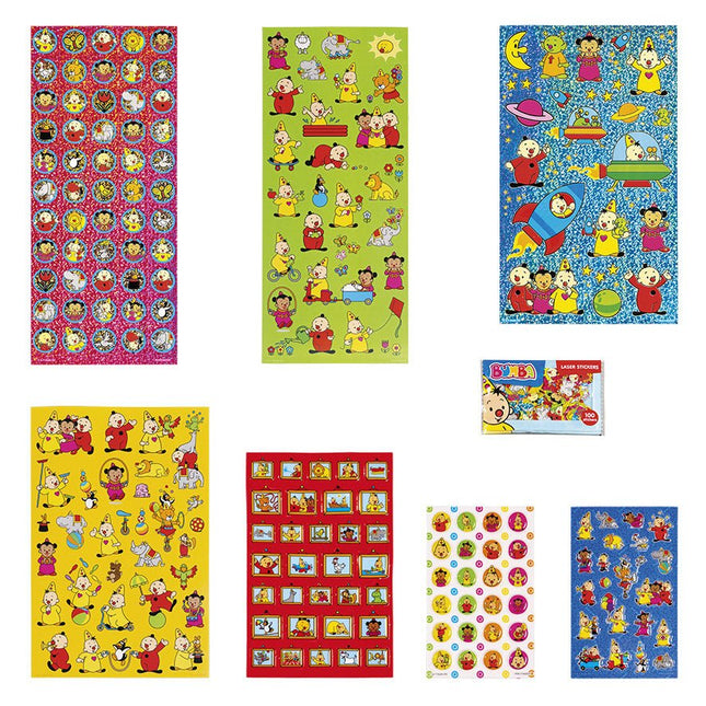 Bumba Stickerset 12 delig - Babywinkel - 8714274191365