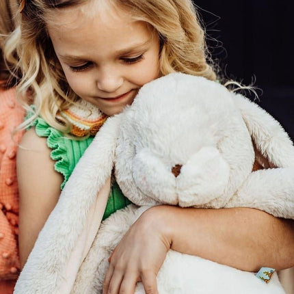 Bunnies By The Bay Knuffel Konijn Extra Groot Creme 50cm - Bunnies By The Bay - Babywinkel - 843584013734