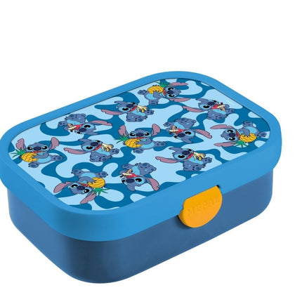 Campus Bento lunchbox met vorkje - Stitch - Babywinkel - 8720294042112