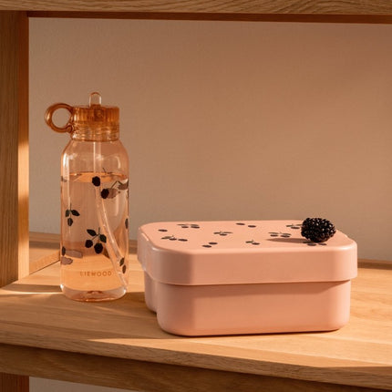 Chelsey Printed Lunchbox Set Berry / Pale Tuscany - Babywinkel - 5715493482541