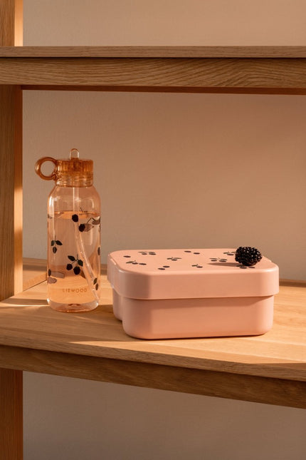 Chelsey Printed Lunchbox Set Berry / Pale Tuscany - Babywinkel - 5715493482541