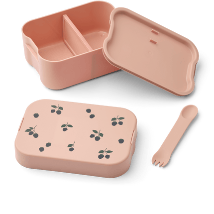 Chelsey Printed Lunchbox Set Berry / Pale Tuscany - Babywinkel - 5715493482541