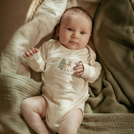 2-pak body z długim rękawem Little Christmas