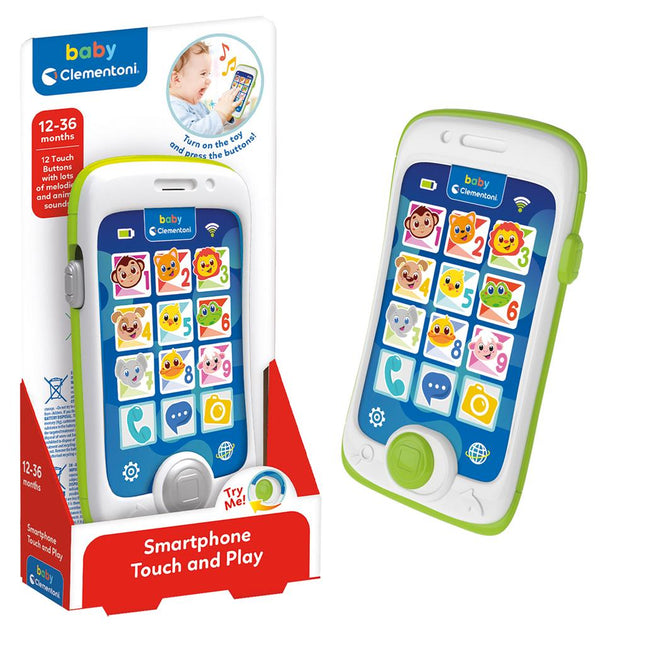 Clementoni Baby Smartphone Touch And Play - Babywinkel - 8005125179114