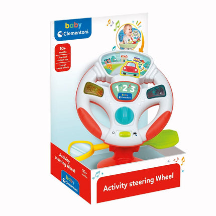Clementoni Baby Turn And Drive Activity Wheel - Babywinkel - 8005125178995
