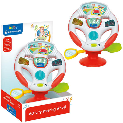 Clementoni Baby Turn And Drive Activity Wheel - Babywinkel - 8005125178995