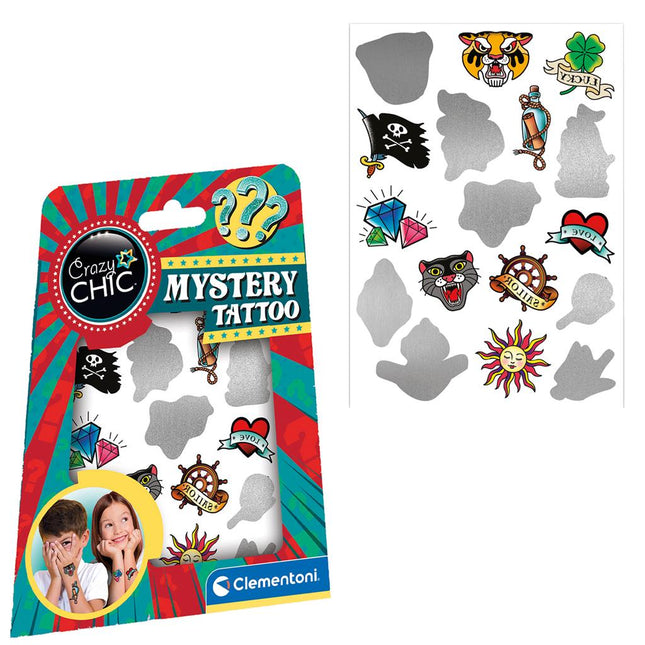 Clementoni Crazy Chic Mystery Tattoo - Babywinkel - 8005125186860