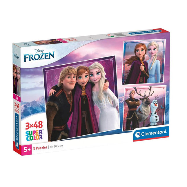 Clementoni Puzzel Frozen 3X48St koop je bij Babywinkel