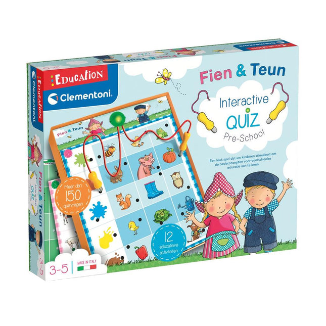 Clementoni Spelletje Fien En Teun Quizzy koop je bij Babywinkel