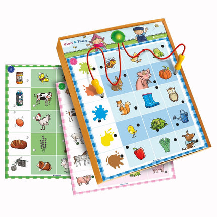 Clementoni Leerspel Fien En Teun Quizzy - Babywinkel - 8005125811687