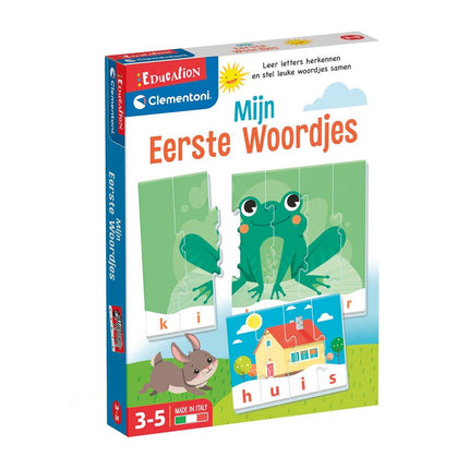 Clementoni Leerspel Mijn Eerste Woordjes - Babywinkel - 8005125561742